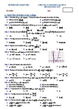 Đề kiểm tra 1 tiết Đại số Lớp 10 - Chương 2 - Năm học 2018-2019
